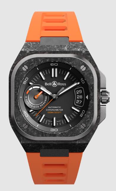 Bell & Ross BR-X5 CARBON ORANGE BRX5R-BO-TC/SRB Replica Watch